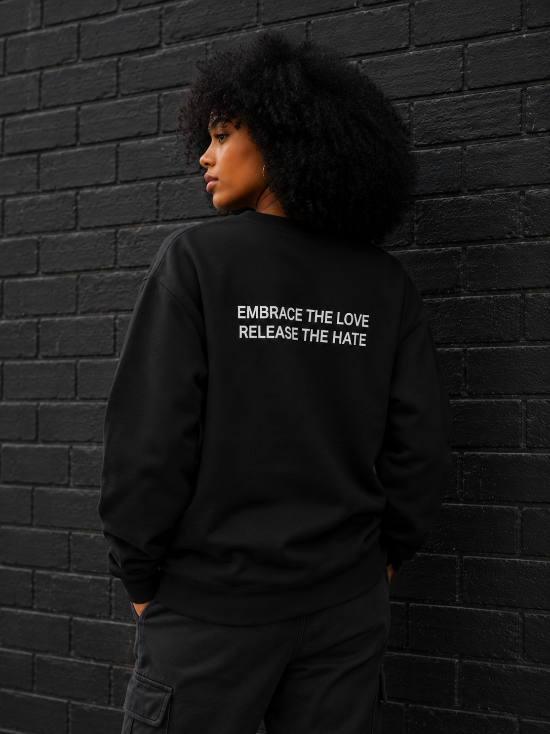 Antihate Premium Sweatshirt Black