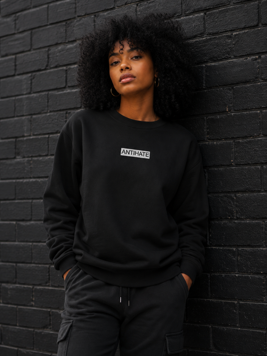Antihate Premium Sweatshirt Black